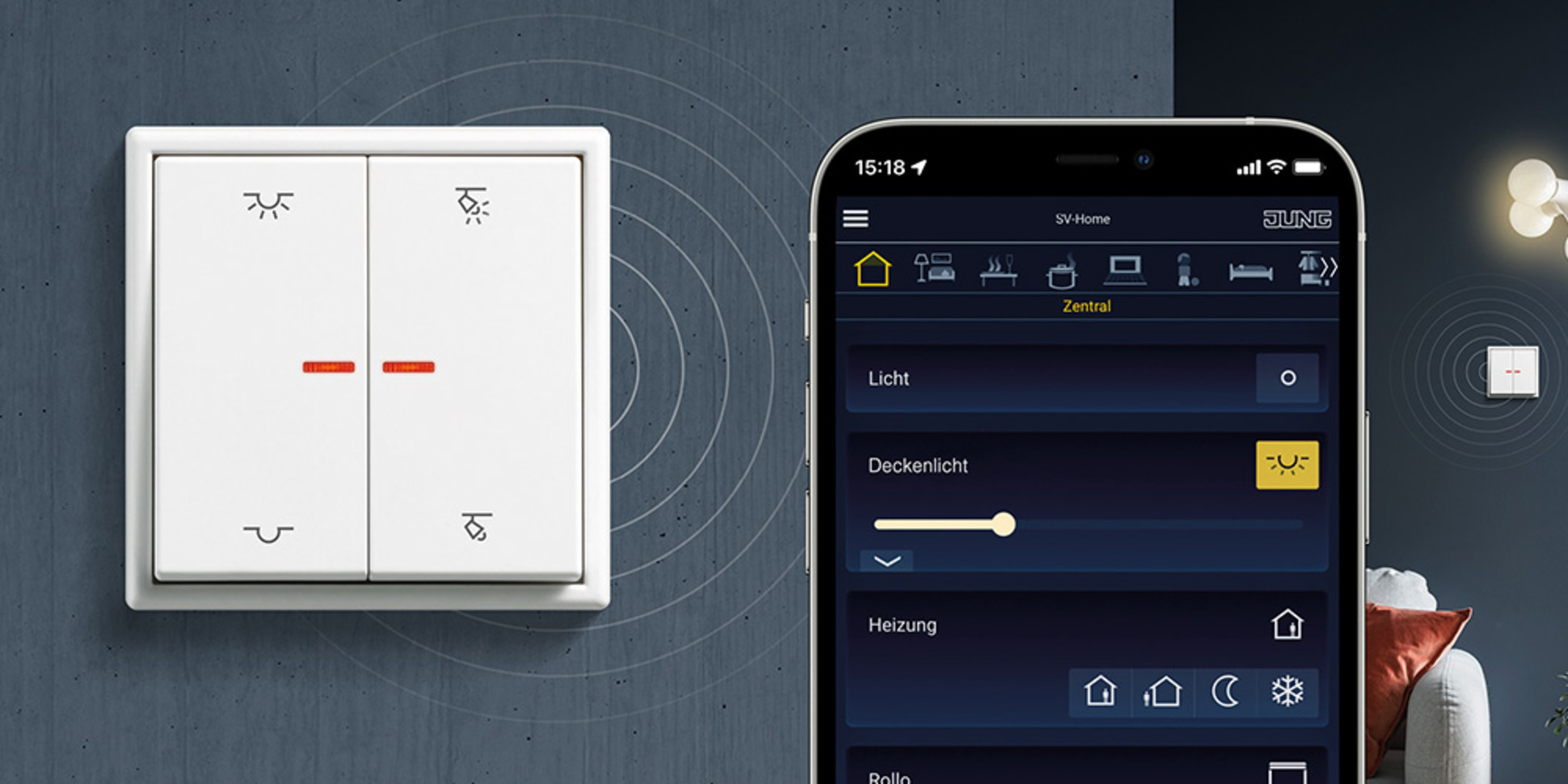 KNX RF Taster bei Dennis Mehlhose in Reichenbach